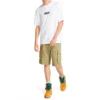 Timberland SS20 Earth Series Printing Short Sleeve White