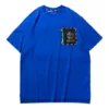 Timberland SS20 Hollow Out Zipper Pocket Printing Short Sleeve Blue