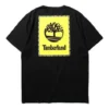 Timberland SS20 Logo Printing Short Sleeve Black