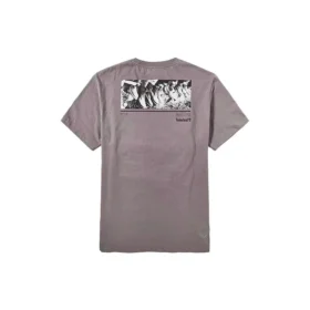 Timberland SS20 Round Neck Printing Short Sleeve Gray