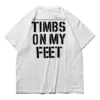 Timberland SS20 Slogan Printing Short Sleeve White