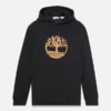 Timberland Tree Logo Hoodie – Black/Wheat