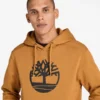 Timberland Tree Logo Hoodie – Wheat/Black