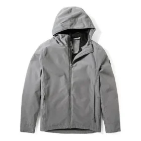 Timberland waterproof Zipper Hooded Jacket Gray