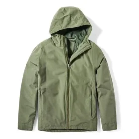Timberland waterproof Zipper Hooded Jacket Green