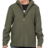 Timberland waterproof Zipper Hooded Jacket Green