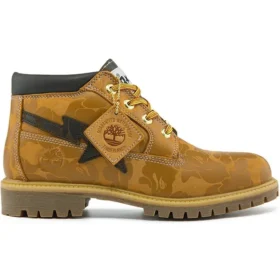 Timberland x BAPE Nelson Premium Waterproof Chukka Boots “Wheat and Chocolate”