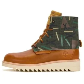 Timberland x Nina Chanel Abney Future 73 6 Inch Waterproof Boot “Rust and Green”