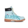 Timberland x Supreme 6 Inch Waterproof Boots “Blue with Logo”