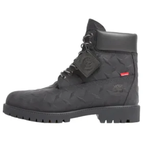 Timberland x Supreme Diamond Plate 6 Inch Premium Waterproof Boot “Black – 23FW”