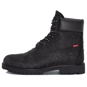 Timberland x Supreme Heritage Lace Up 6 Inch Boots “Black Nubuck”