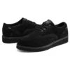 Vibram Premium Oxford “Black Suede”