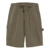 Washed Heavy Twill Carpenter Shorts “Olive Green”