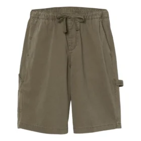 Washed Heavy Twill Carpenter Shorts “Olive Green”
