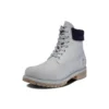 Waterproof 6 Inch Double Collar “Grey Furry Blue”