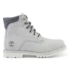 Waterville 6 Inch Wide Fit Waterproof Boots “Light Grey”