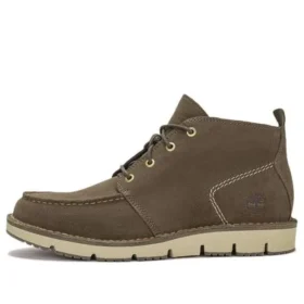 Westmore Moc Toe Chukka Boot “Olive Green Nubuck”