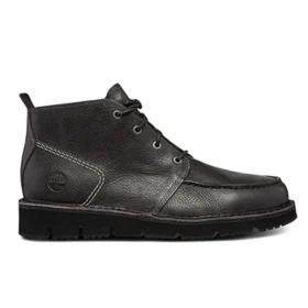 Westmore Moc-Toe Chukka Boots “Black”