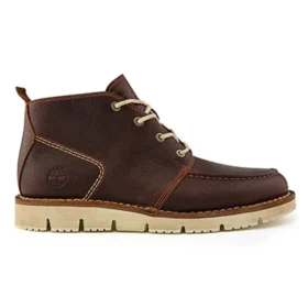 Westmore Moc-Toe Chukka Boots “Dark Brown”
