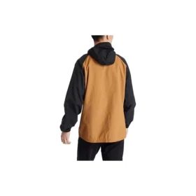 Windbreaker Full zip Jacket “Brown Black”