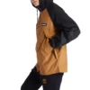 Windbreaker Full zip Jacket “Brown Black”