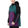 Windbreaker Full Zip Jacket “Green Purple”