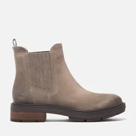 Women’s Brimfield Mid Chelsea Boots – Brown Suede
