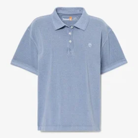 Women’s Garment Dyed Short-Sleeve Pique Polo Women’s Garment Dyed Short-Sleeve Pique Polo