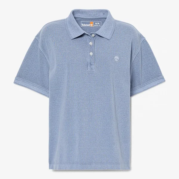 Women’s Garment Dyed Short-Sleeve Pique Polo Women’s Garment Dyed Short-Sleeve Pique Polo