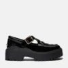 Women’s Patent Leather Stone Street Platform Buckle Shoe Women’s Patent Leather Stone Street Platform Buckle Shoe