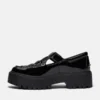 Women’s Patent Leather Stone Street Platform Buckle Shoe Women’s Patent Leather Stone Street Platform Buckle Shoe