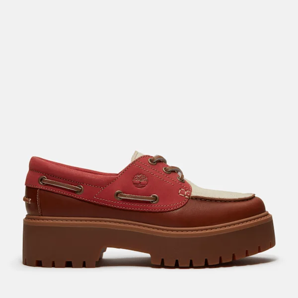 Women’s Stone Street Platform Boat Shoe Women’s Stone Street Platform Boat Shoe