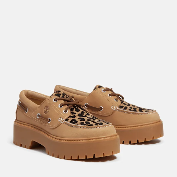 Women’s Stone Street Platform Boat Shoe Women’s Stone Street Platform Boat Shoe