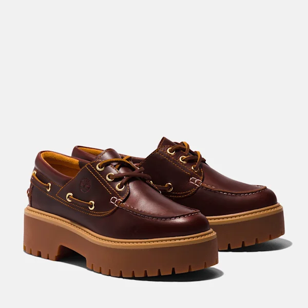 Women’s Stone Street Platform Boat Shoe Women’s Stone Street Platform Boat Shoe