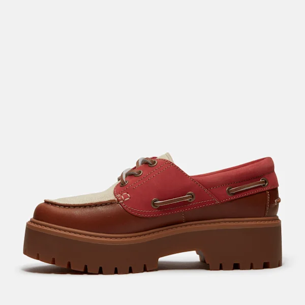 Women’s Stone Street Platform Boat Shoe Women’s Stone Street Platform Boat Shoe