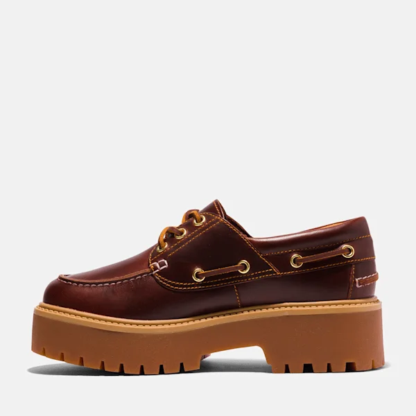 Women’s Stone Street Platform Boat Shoe Women’s Stone Street Platform Boat Shoe