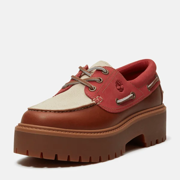 Women’s Stone Street Platform Boat Shoe Women’s Stone Street Platform Boat Shoe