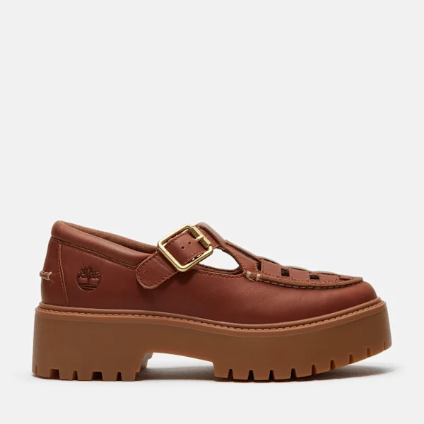 Women’s Stone Street Platform Buckle Shoe Women’s Stone Street Platform Buckle Shoe