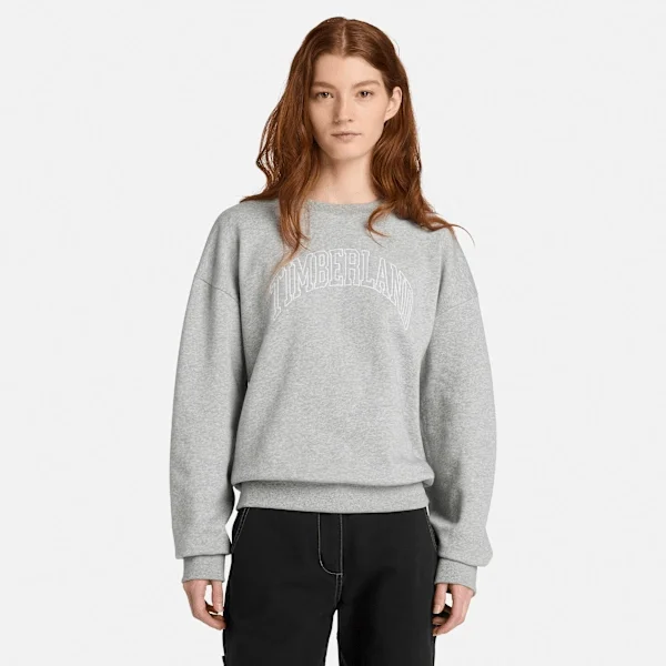 Women’s Timberland® Seasonal Logo Crewneck Sweatshirt Women’s Timberland® Seasonal Logo Crewneck Sweatshirt