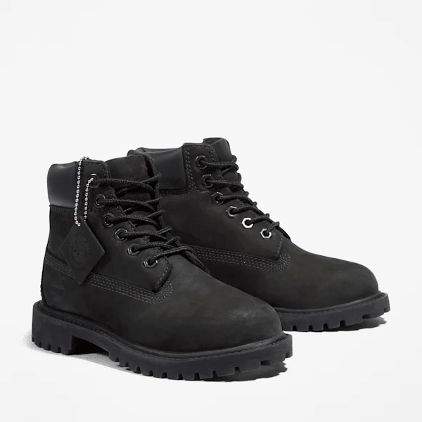 Youth Premium 6-Inch Waterproof Boots – Black Youth Premium 6-Inch Waterproof Boots – Black